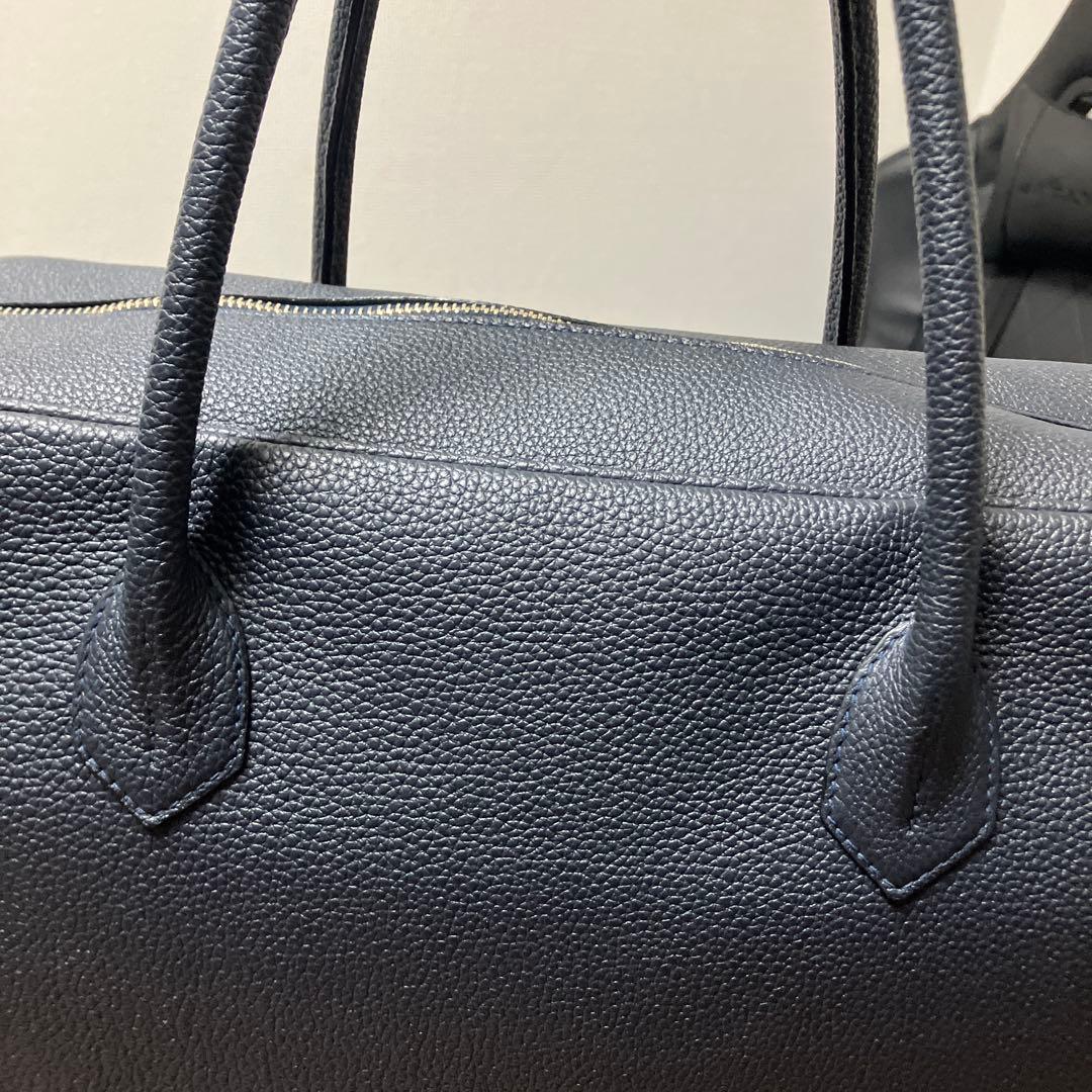 極美品】Cisei guji別注ブリーフケース ネイビー