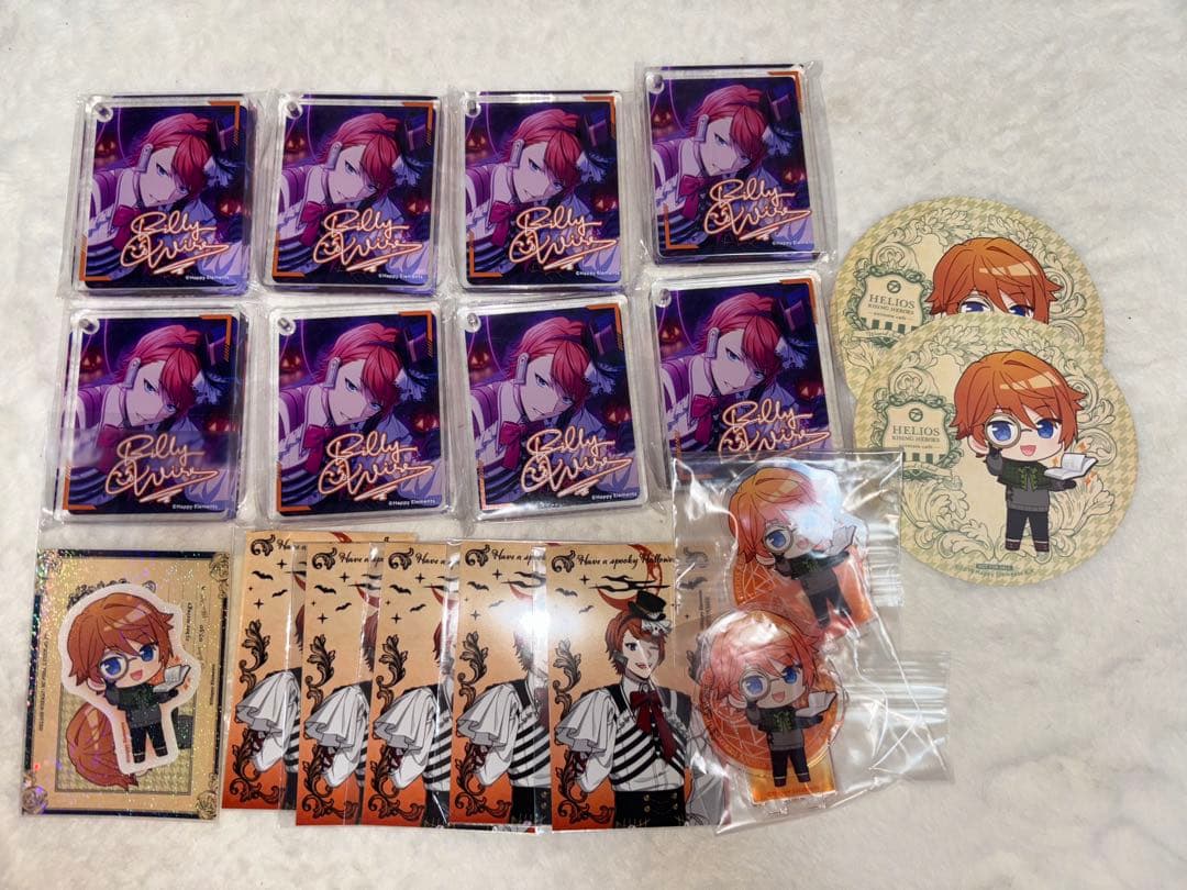 エリオスライジングヒーローズ　アニメイトカフェ　ビリー　グッズセット