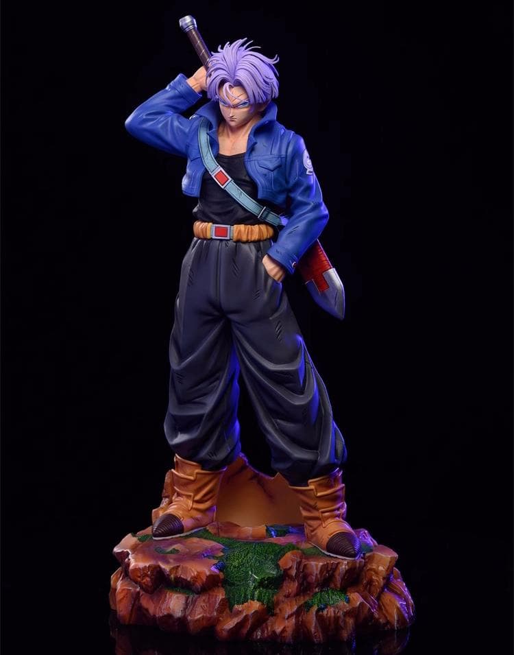 ドラゴンボール 超サイヤ人 未来トランクス フィギュア ガレージキット