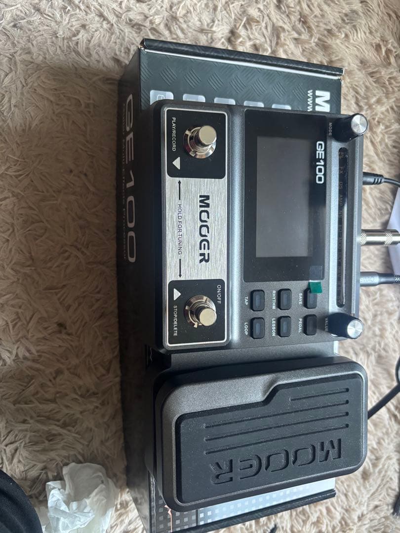 Mooer GE100 マルチエフェクター マルチエフェクター・レビュー】MOOER “GE100” 「自宅練習の救世主