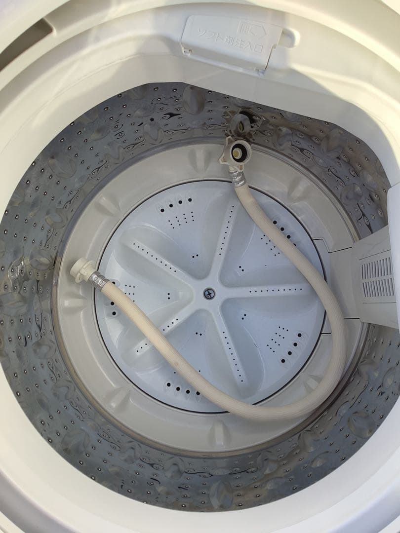 風乾燥機能付き マクスゼン 6.0kg 洗濯機 JW60WP01 2023年製