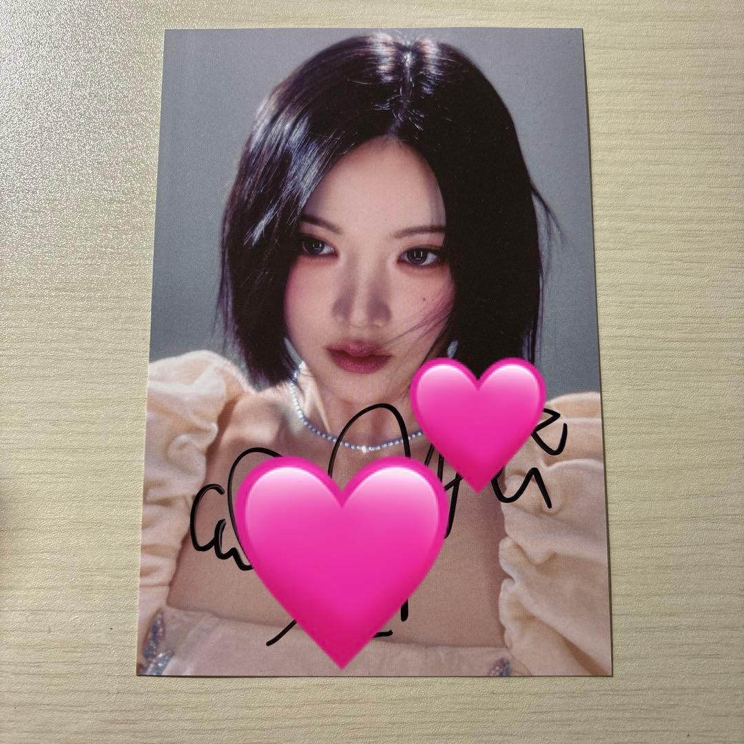 Hearts2Hearts H2H ハトゥハ ジウ トレカ サイン ポストカード