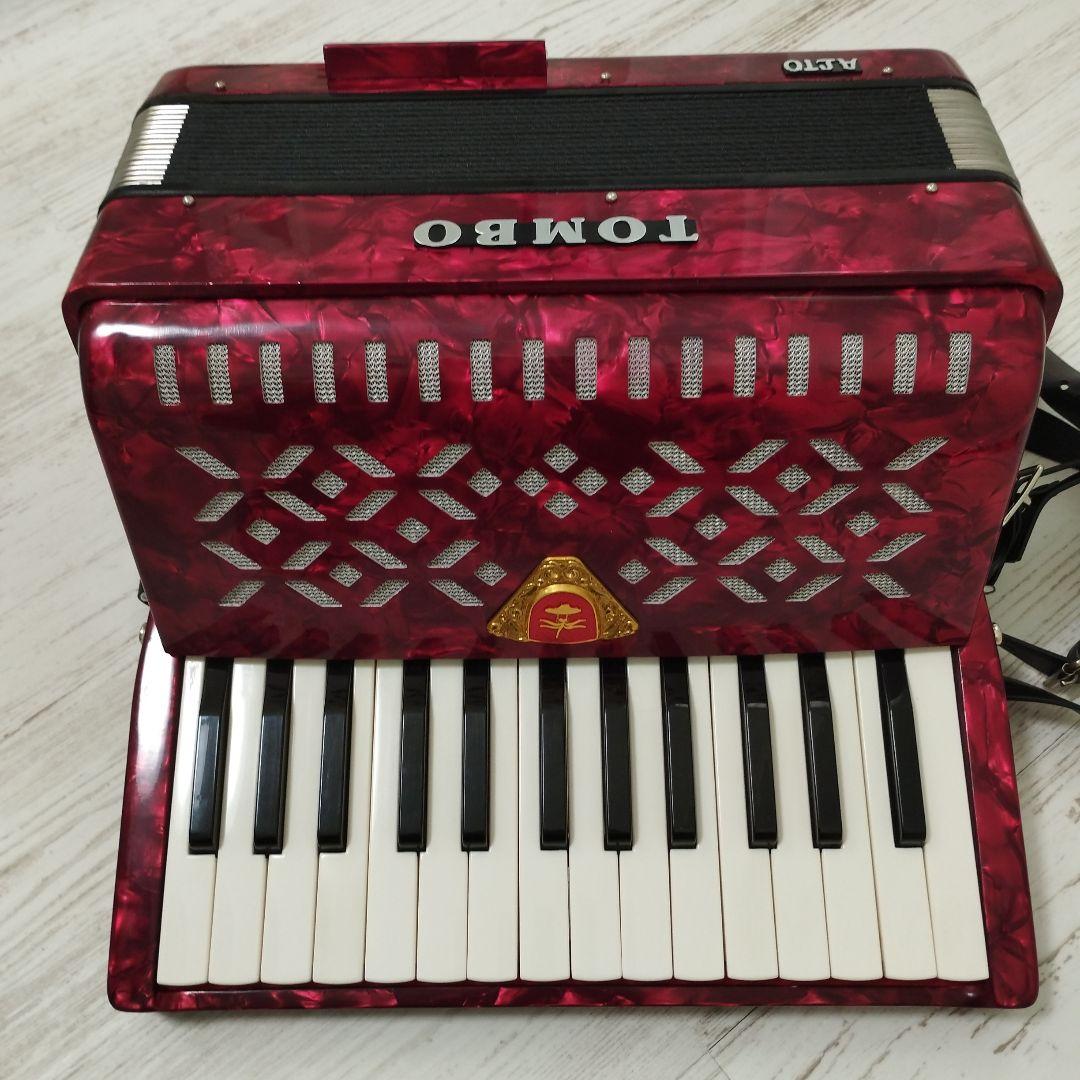 値下げトンボ 合奏アコーディオン アルト TB-27A - メルカリ