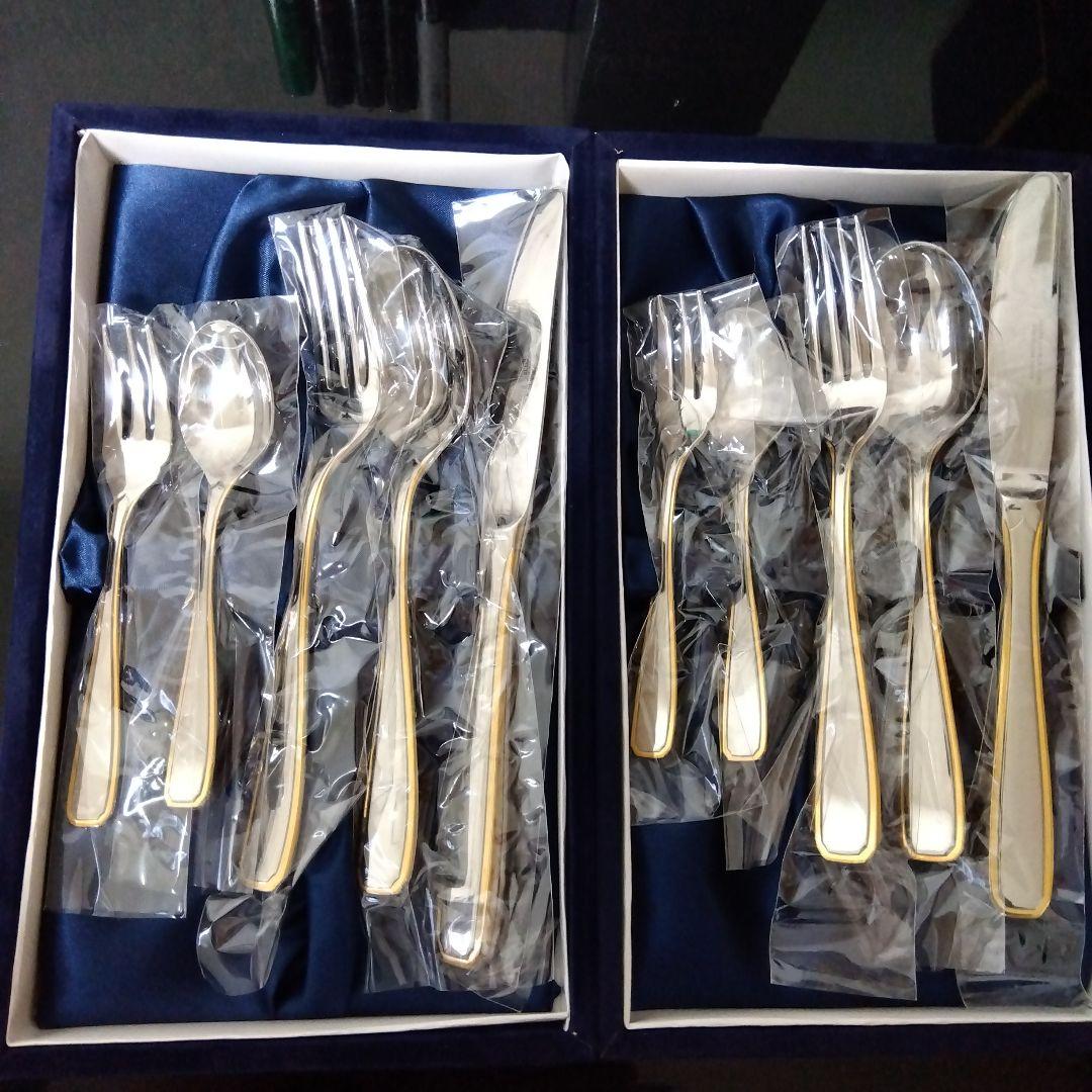 RALPH LAUREN カトラリーペアセット 5点×2