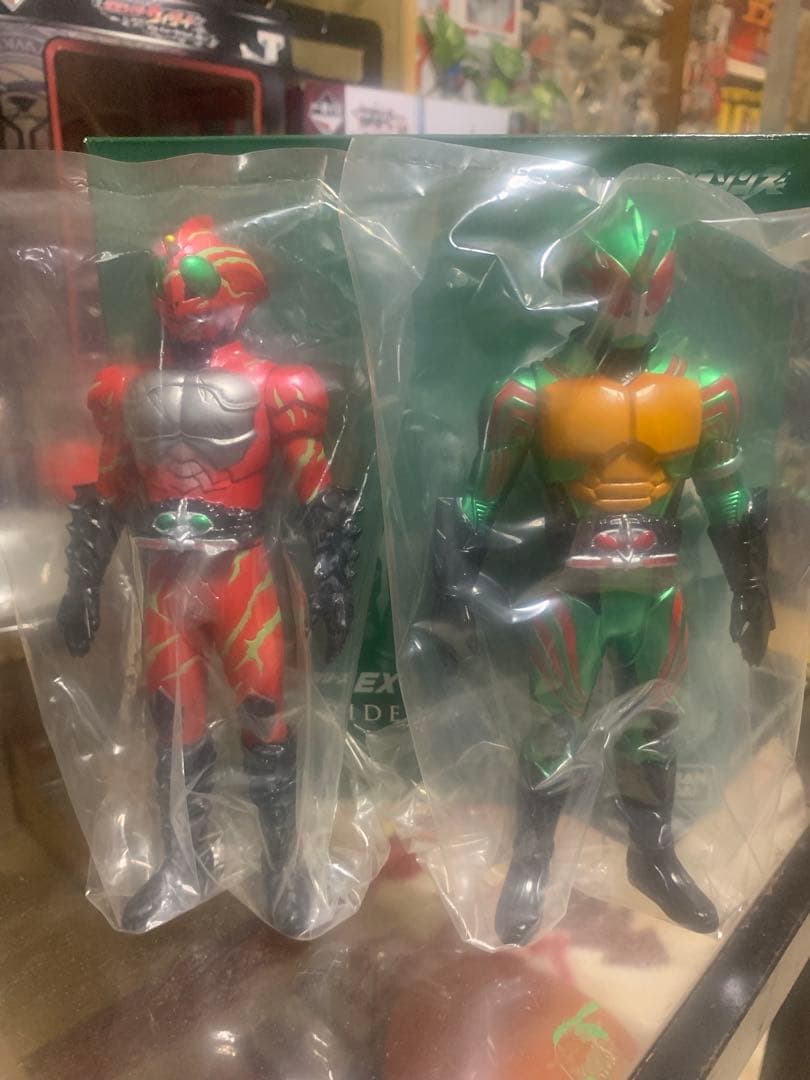 激レア‼️PB限定仮面ライダーアマゾンズ　ソフビセット