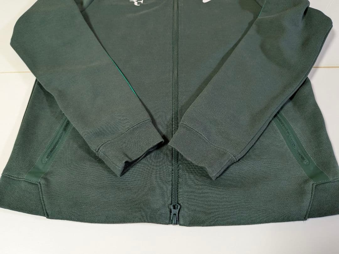 NIKE ナイキ フェデラー RF トラックジャケット L グリーン テニス