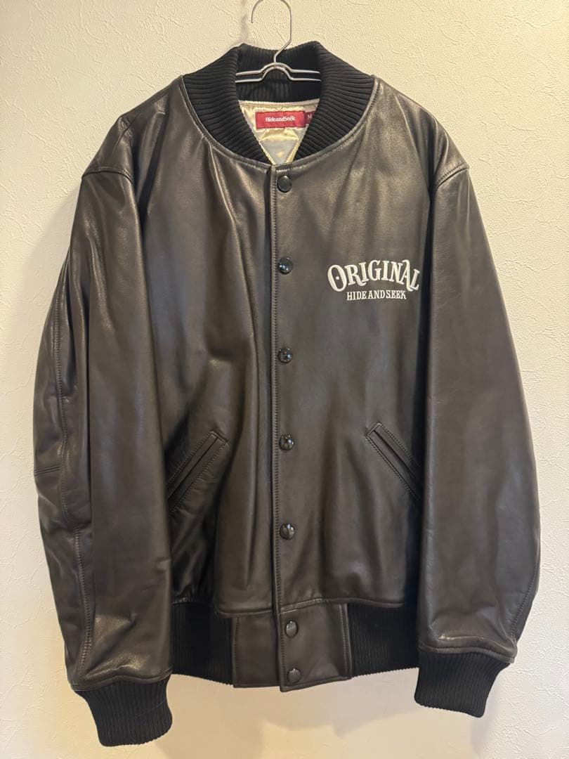 マ*ン様 希少 TENDERLOIN HIDE AND SEEK LEATHER