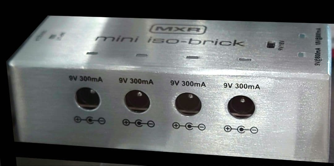 【箱・取説・電源AC付】MXR MINI ISO-BRICK パワーサプライ