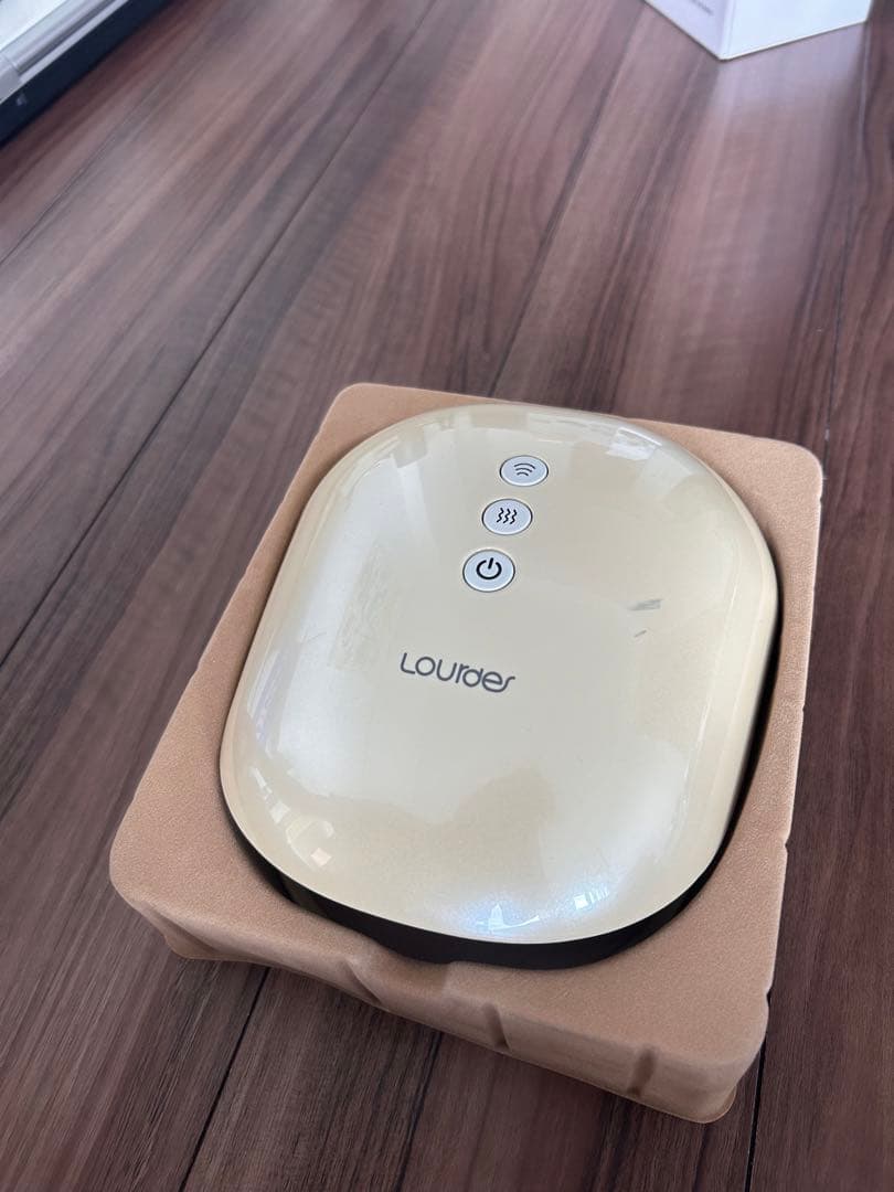 lourdesハンドケア 本体 + 電源ケーブル + 説明書 クリーム色 - メルカリ