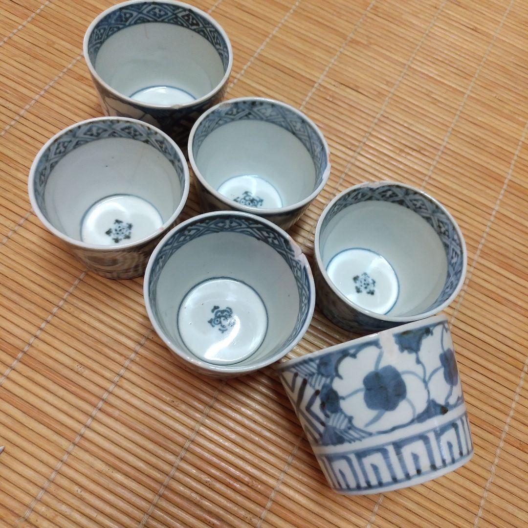 古伊万里 蕎麦猪口6客他 金継ぎ用 - メルカリ