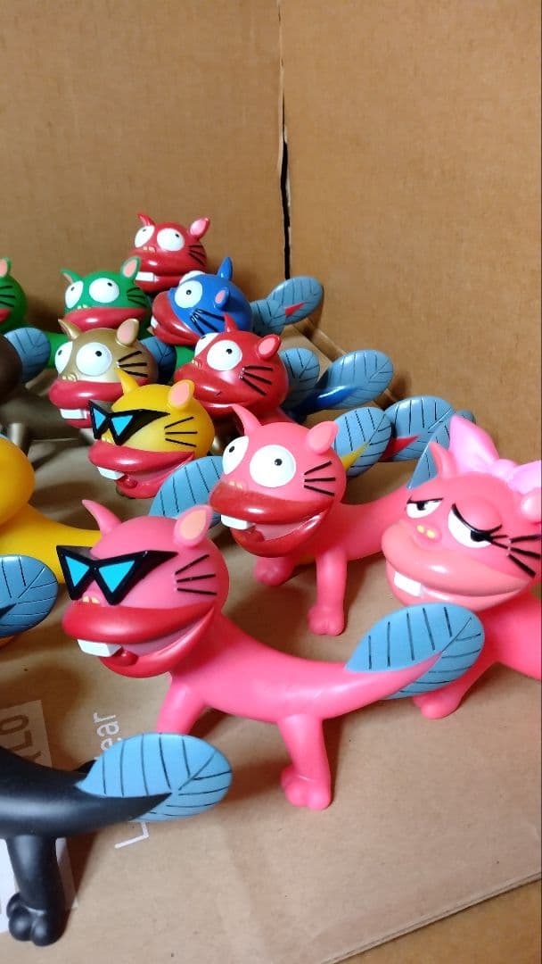 ウナギイヌ フィギュア 21体セット 開運おみくじ - メルカリ