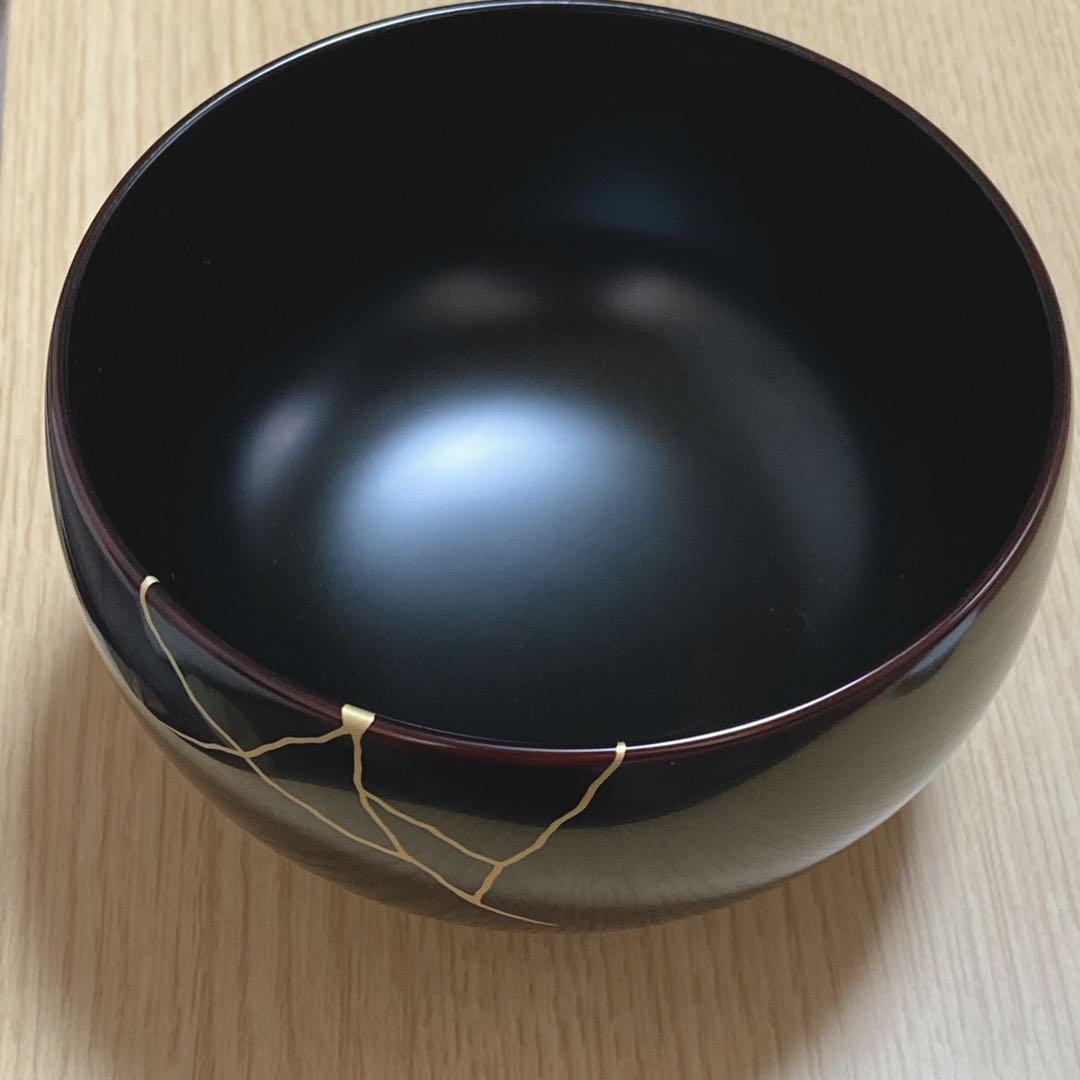 輪島塗 】 金継ぎお椀