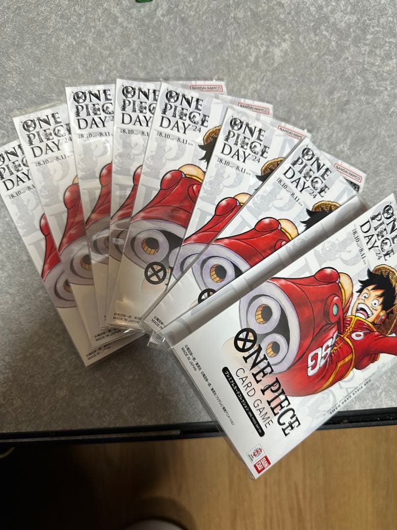 ONE PIECE CARD GAME DAY 24 8パックセット