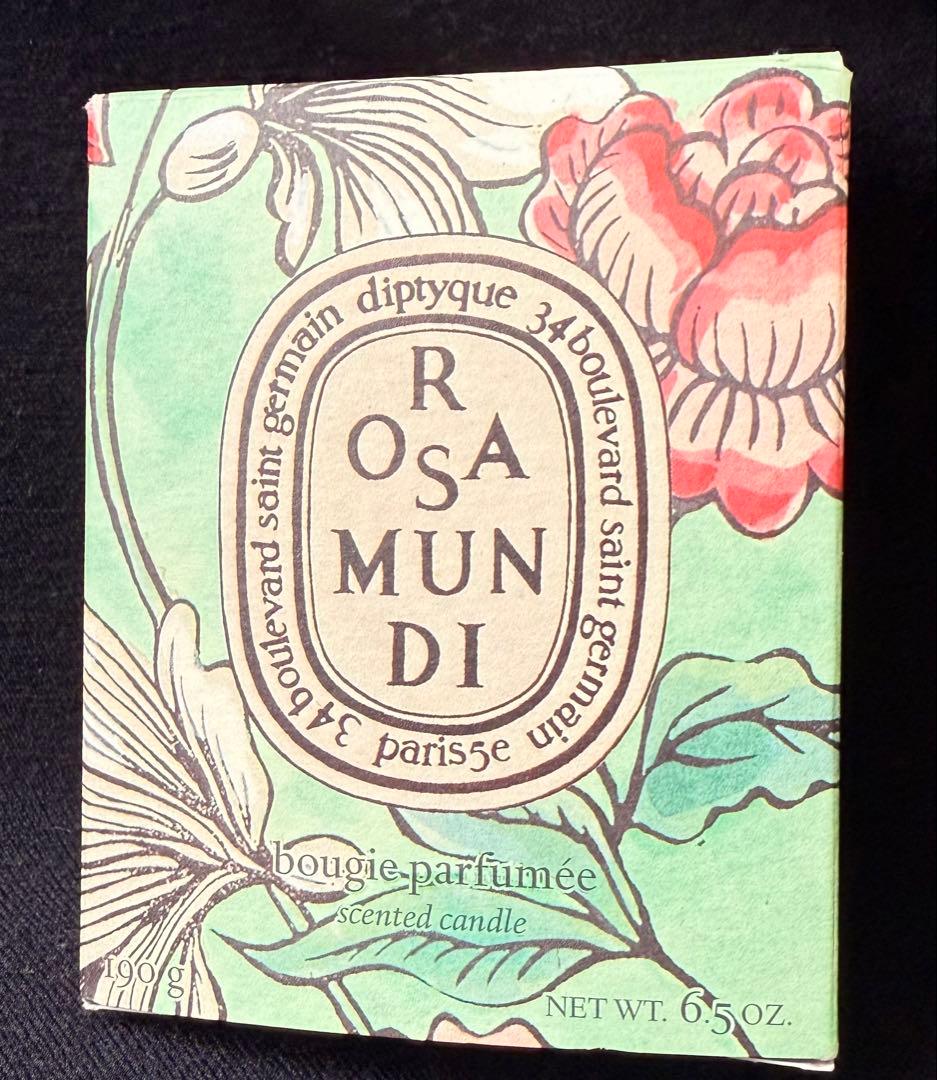 diptyque ROSA MUNDI ロサ・ムンディ / キャンドル　新品