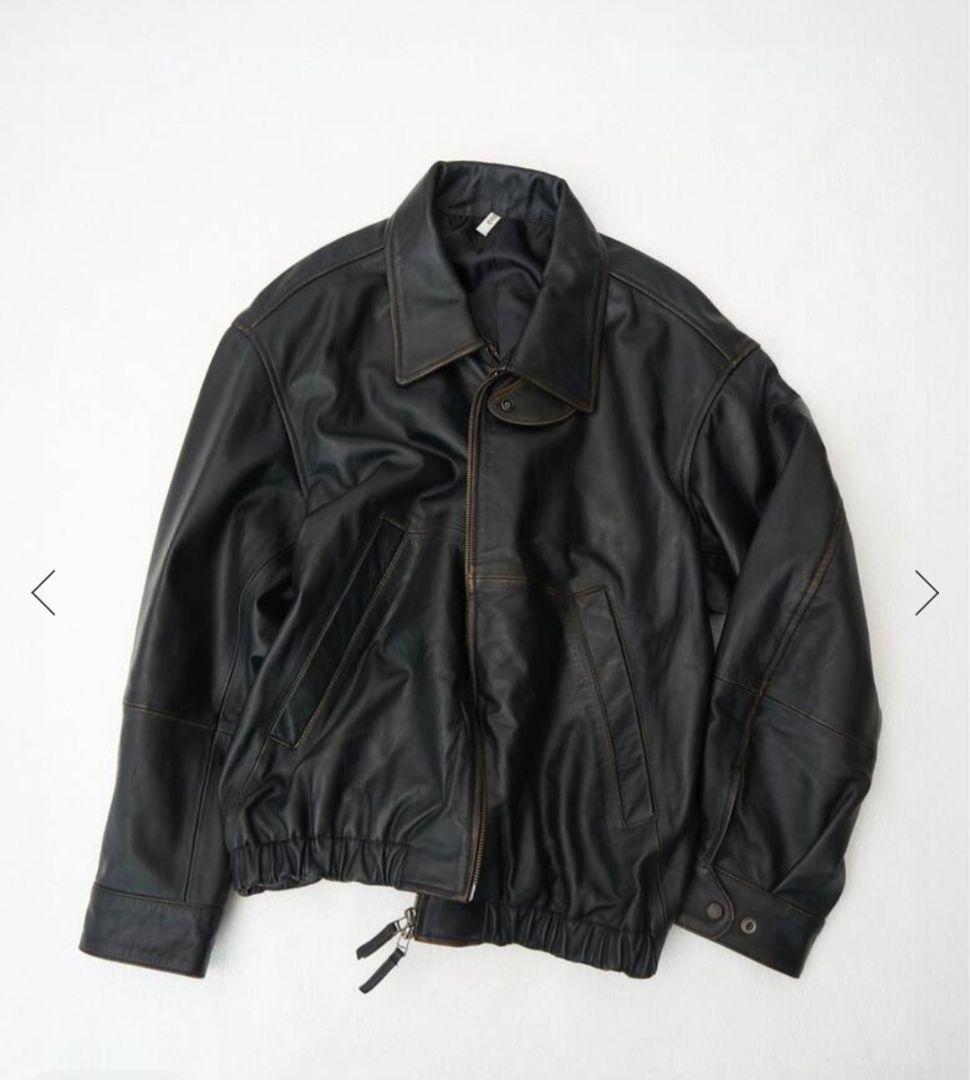 CCU×WISM別注COMFORTABLE SWINGTOP JACKET CCU × WISM別注 COMFORTABLE SWINGTOP JACKET COW（レザージャケット