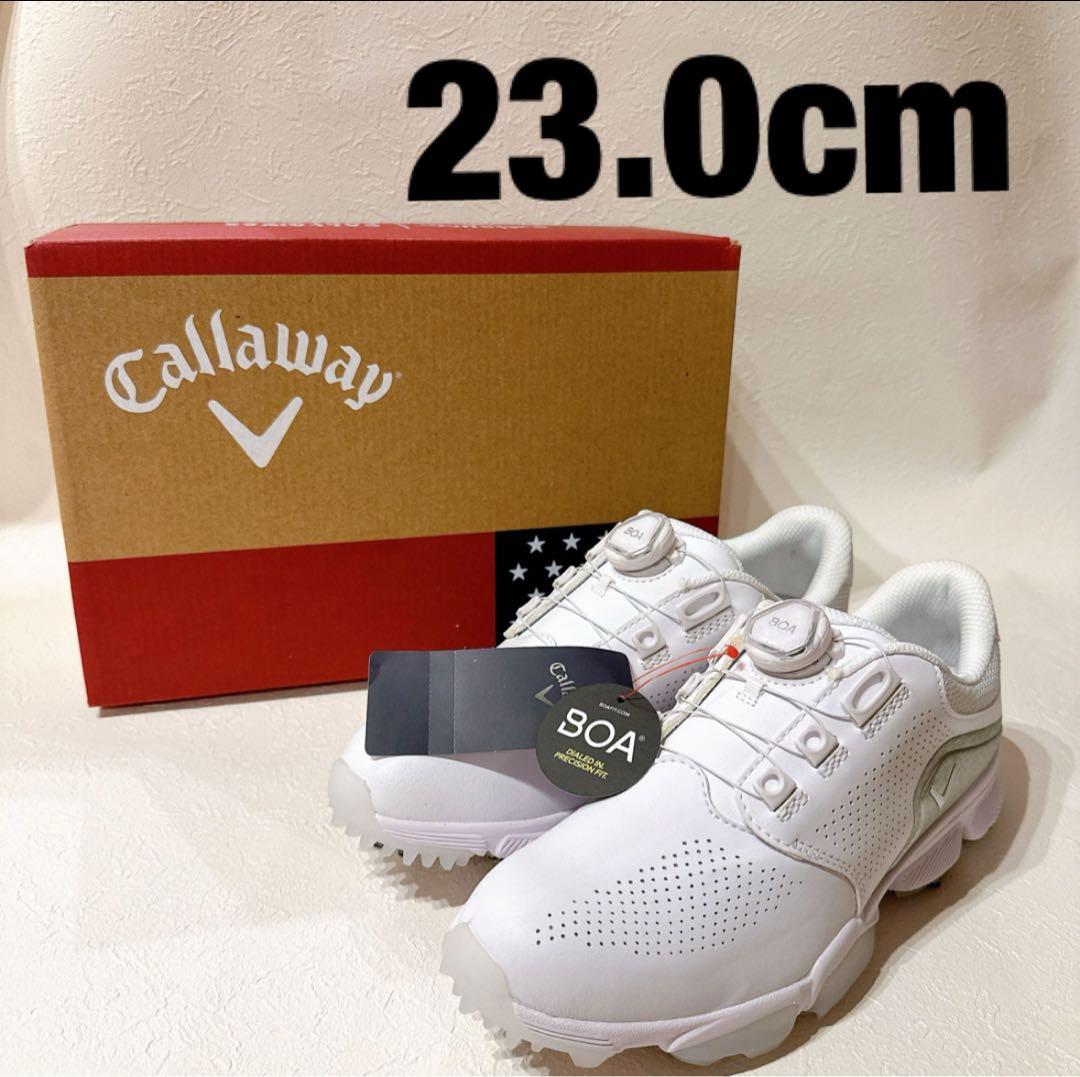 キャロウェイ レディース ゴルフシューズ 軽量 ACTIVE SOLID BOA
