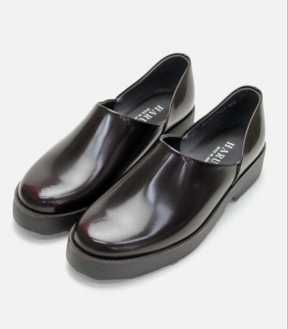 ハルタ EXスポックシューズ #170XS ブラウングレープ 22.5