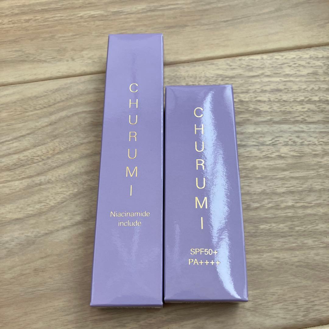 CHURUMI ナイアシンアミド フェイスクリーム ファンデーション