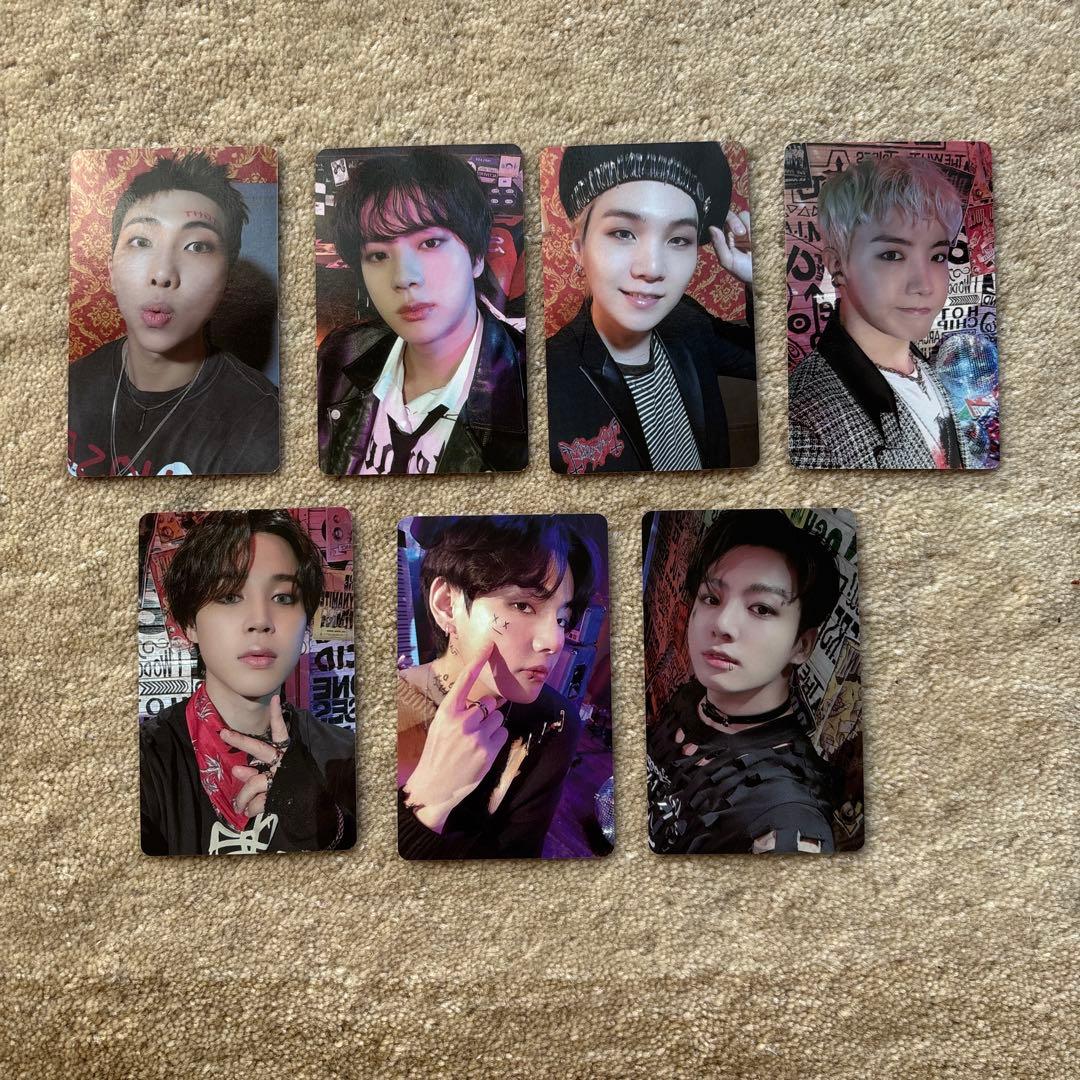 新品未使用【公式】BTS 2022シーグリ トレカ7枚セット コンプ オール
