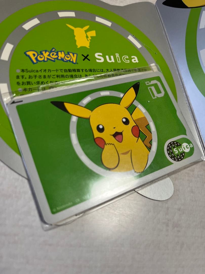 新品 利用可能 suica ポケモン ピカチュウ - メルカリ