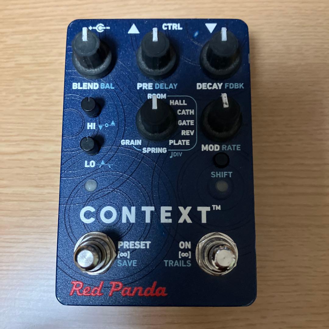 Red Panda CONTEXT V2 リバーブエフェクター　箱付き