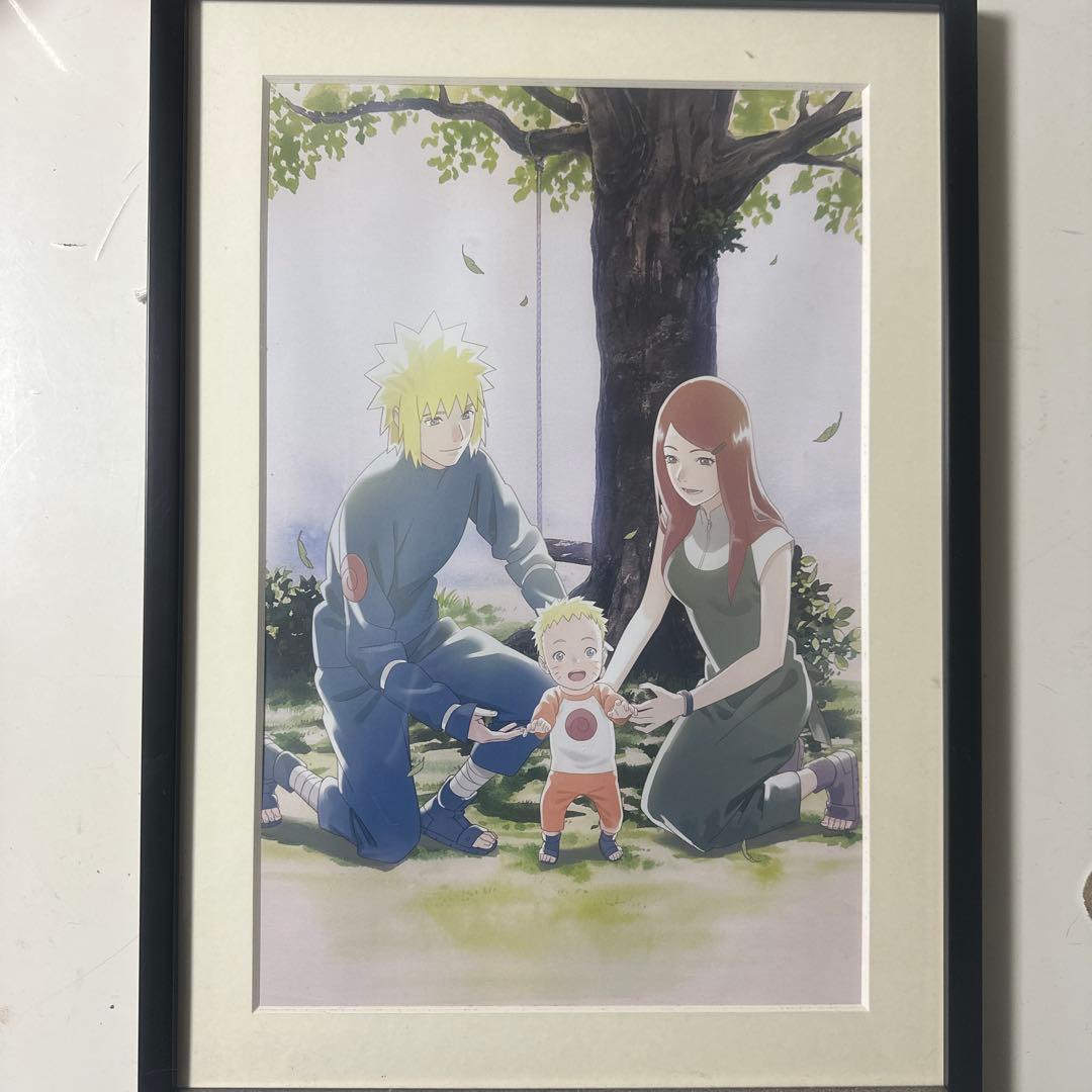 【希少品】NARUTO JWorld 絵巻 絆 アートボード