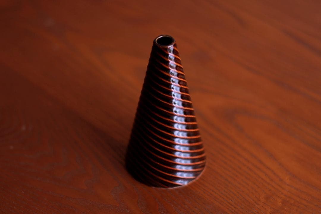 Stig Lindberg スティグリンドベリ ドミノ 花器 花瓶 53230 Stig Lindberg スティグリンドベリ ドミノ 花器 花瓶 53230 - メルカリ