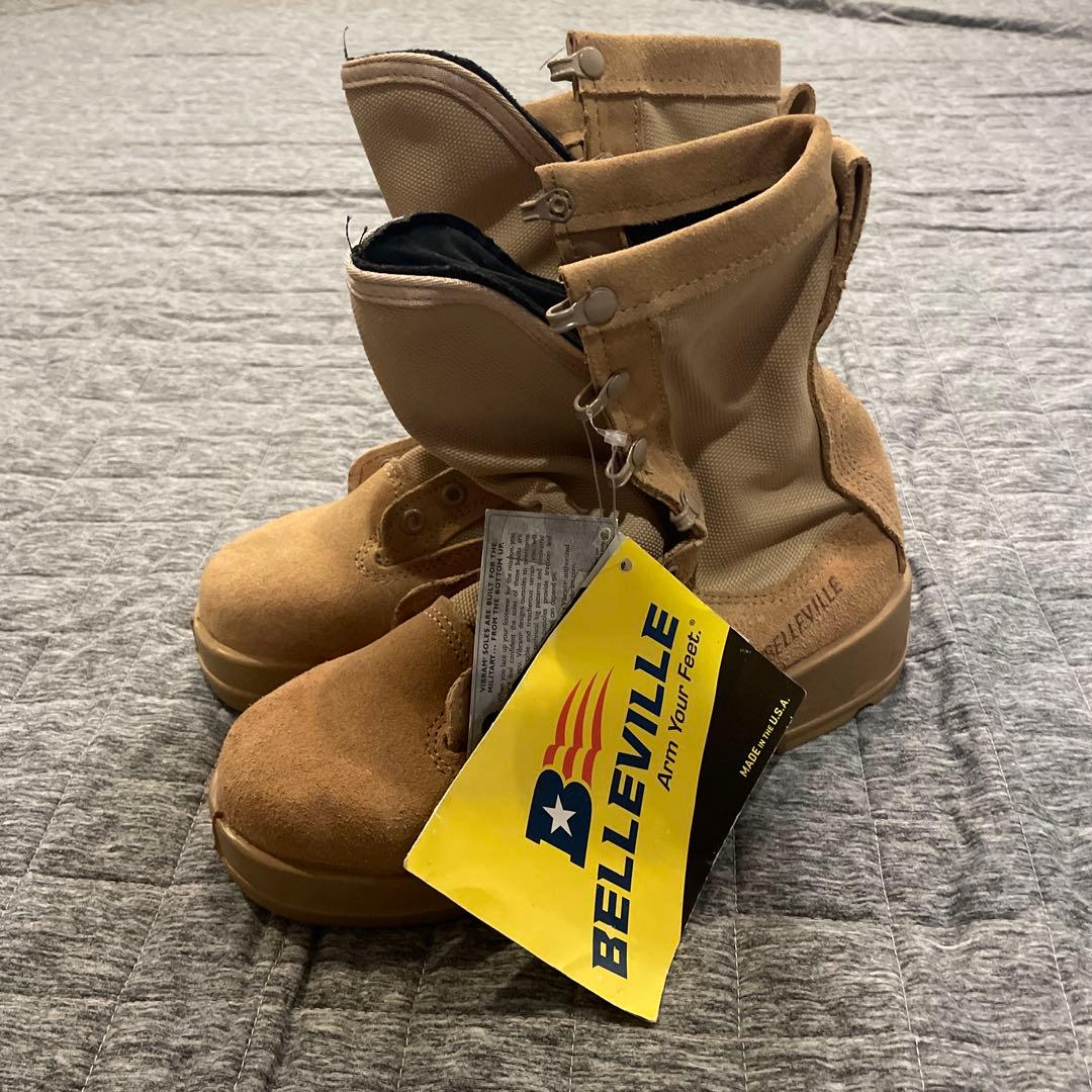 【未使用品】アメリカ　Belleville 米軍ブーツ ミリタリーブーツ