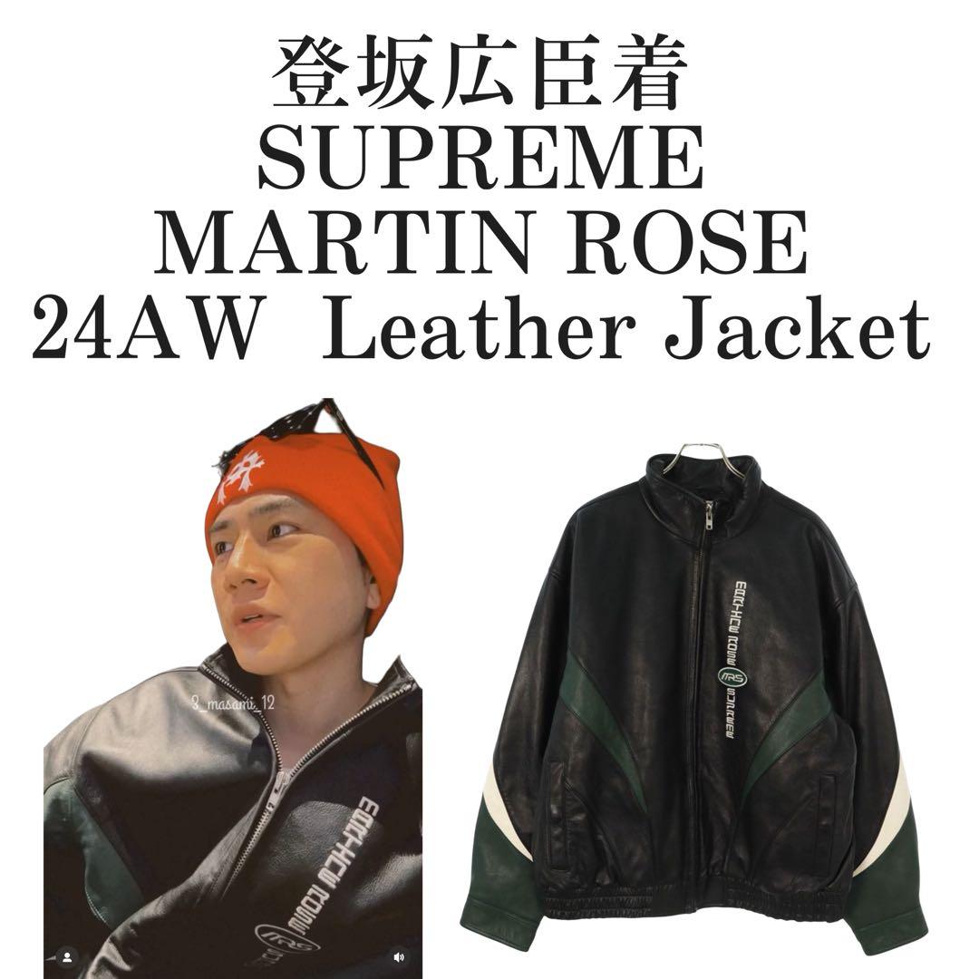 SUPREME×MARTINE ROSE Leather Jacket XL - メルカリ