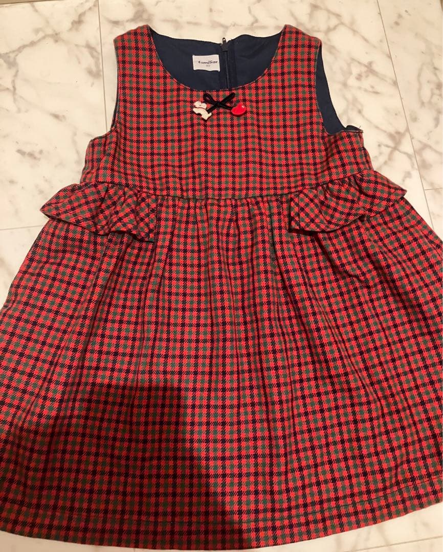 ファミリア ワンピース ジャンパースカート 90 - メルカリ