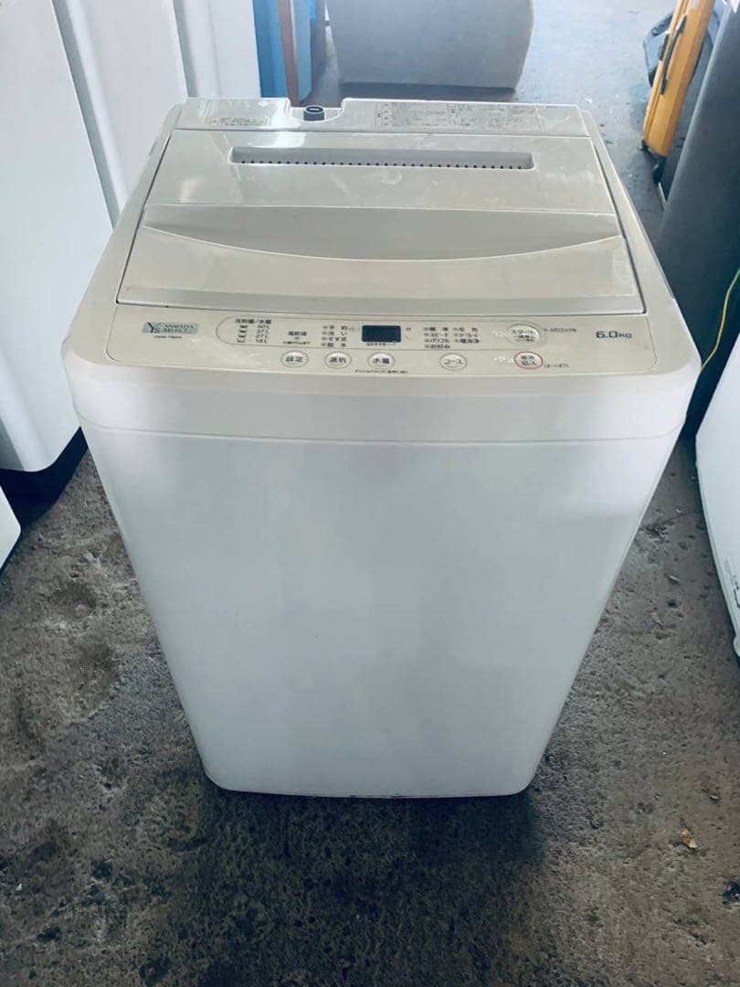 送料設置無料　YAMADA 洗濯機 YWM-T60H1