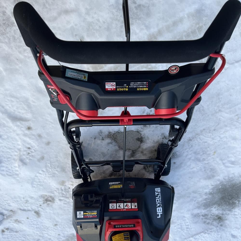 電動除雪機】HAIGE(ハイガー) 充電式 POWERWORKS SNE402 - メルカリ