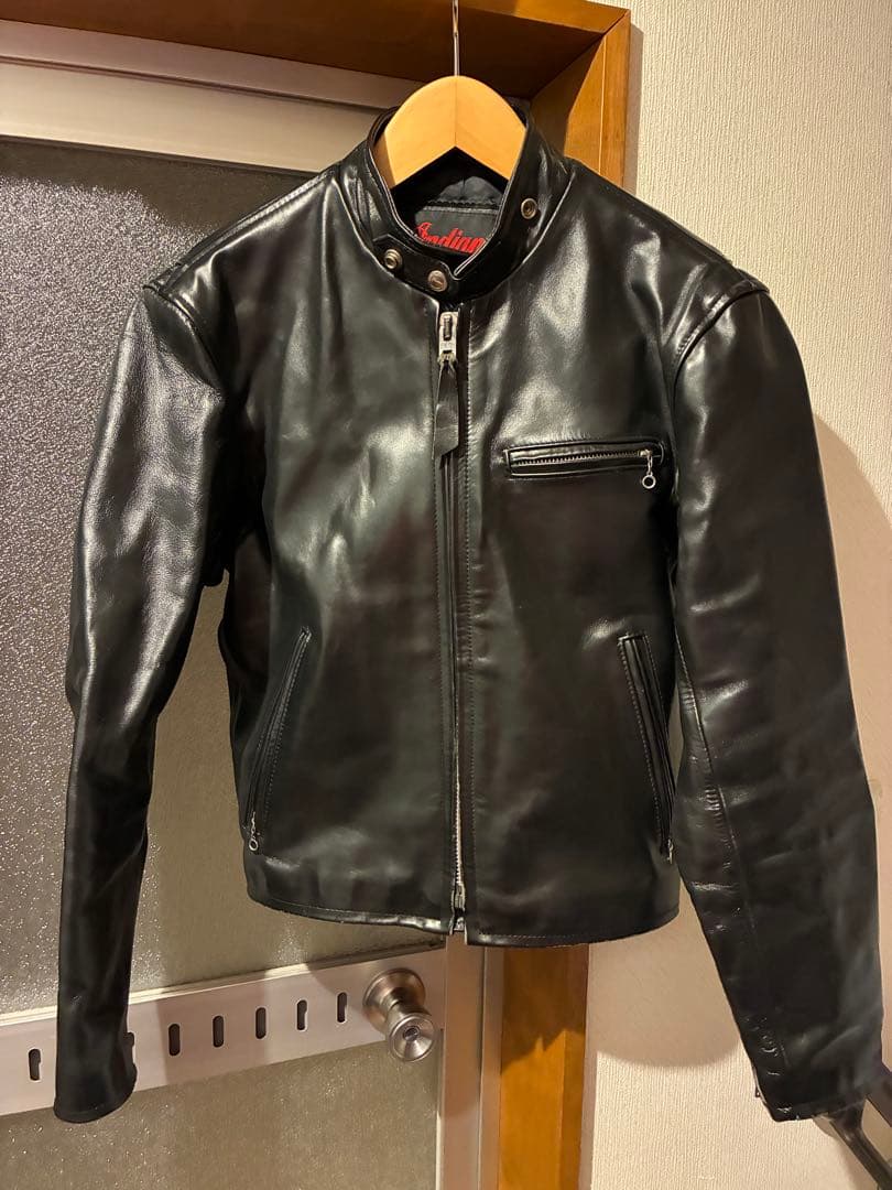 s*n様 Indian Motorcycle 馬革 シングルライダース TALO INDIAN MOTORCYCLE(インディアンモーターサイクル) レザージャケット