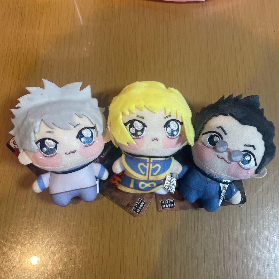 ちょぴぬいぷち ハンターハンター キルア クラピカ レオリオ セット