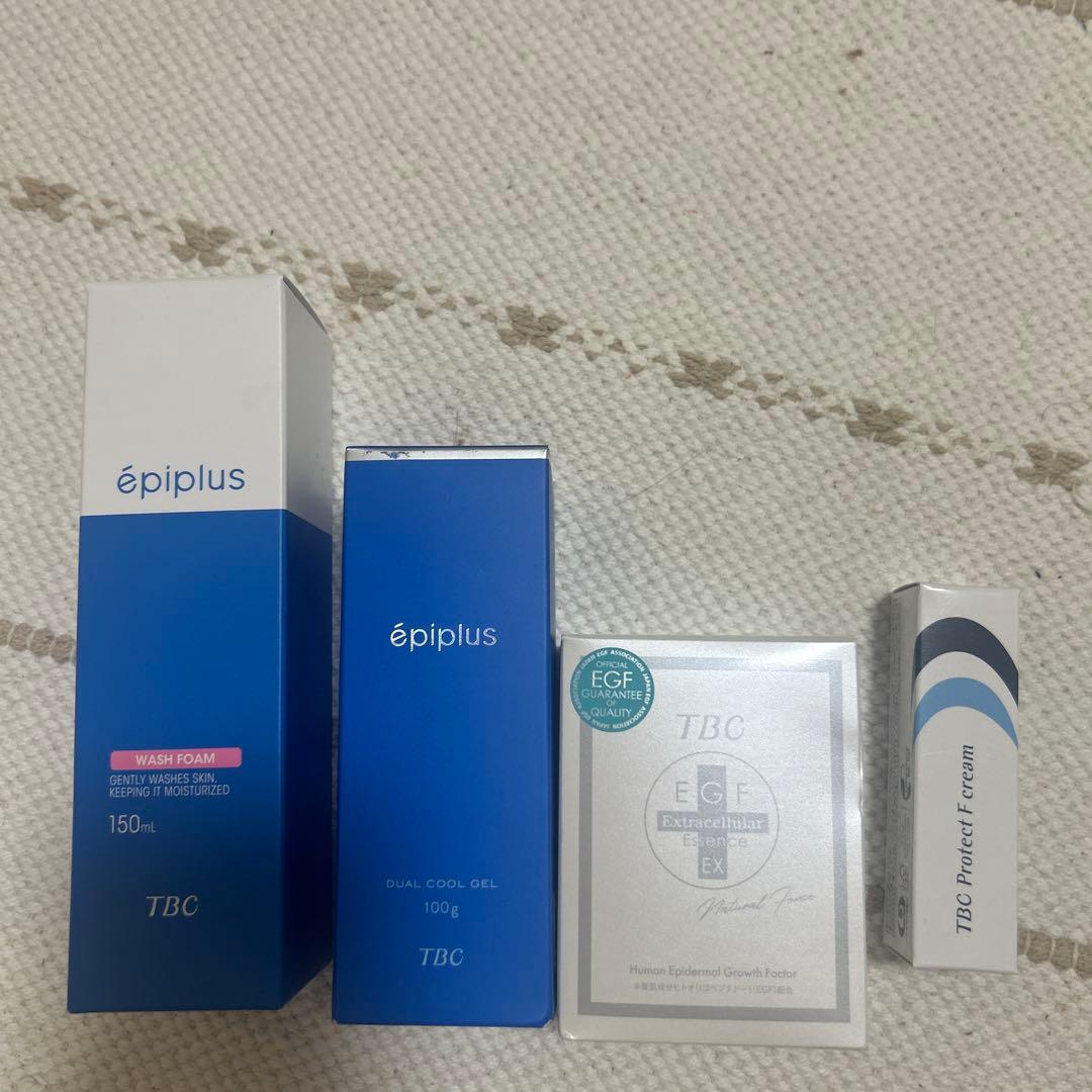 TBC スキンケア 洗顔・保湿パック・美容液・保湿クリーム