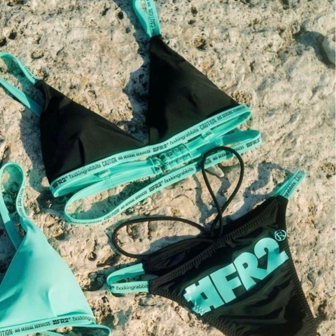 FR2 月桃 ビキニ水着 黒 2024夏 新品未使用-ポーチ無し - メルカリ