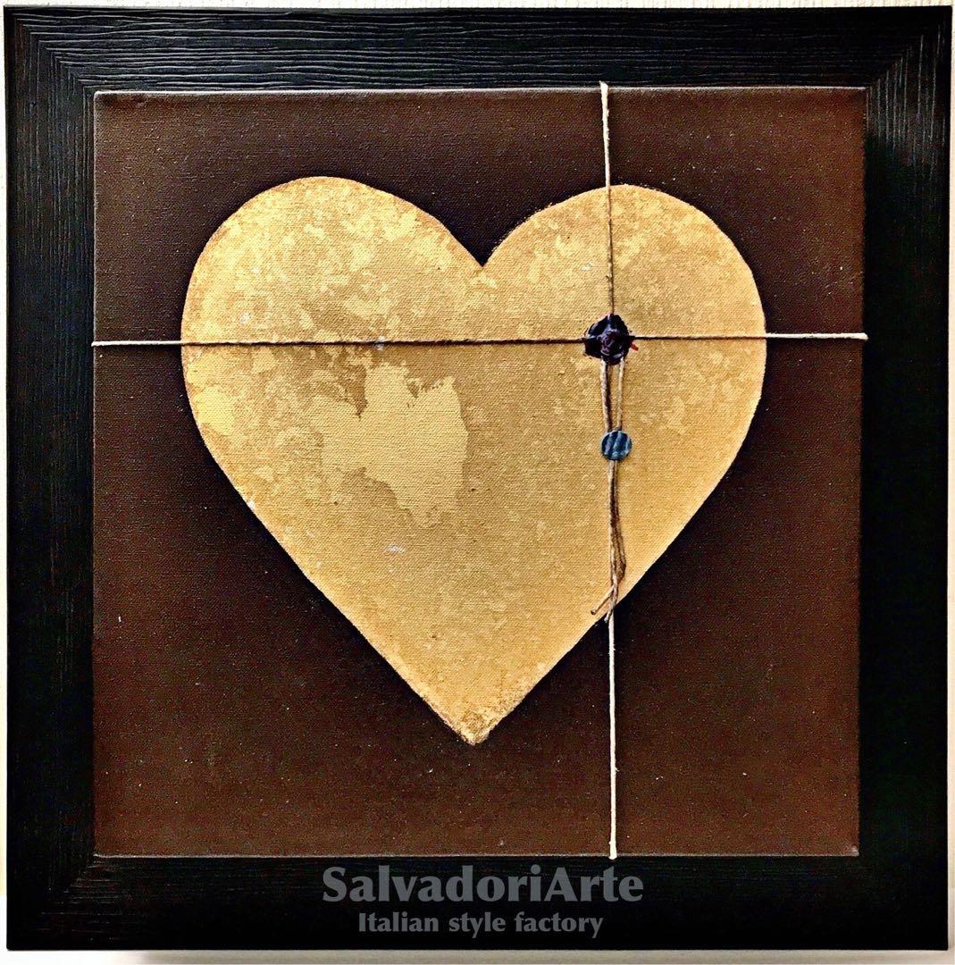 イタリアンアート SalvadoriArte #アートフレーム#壁掛けオブジェ