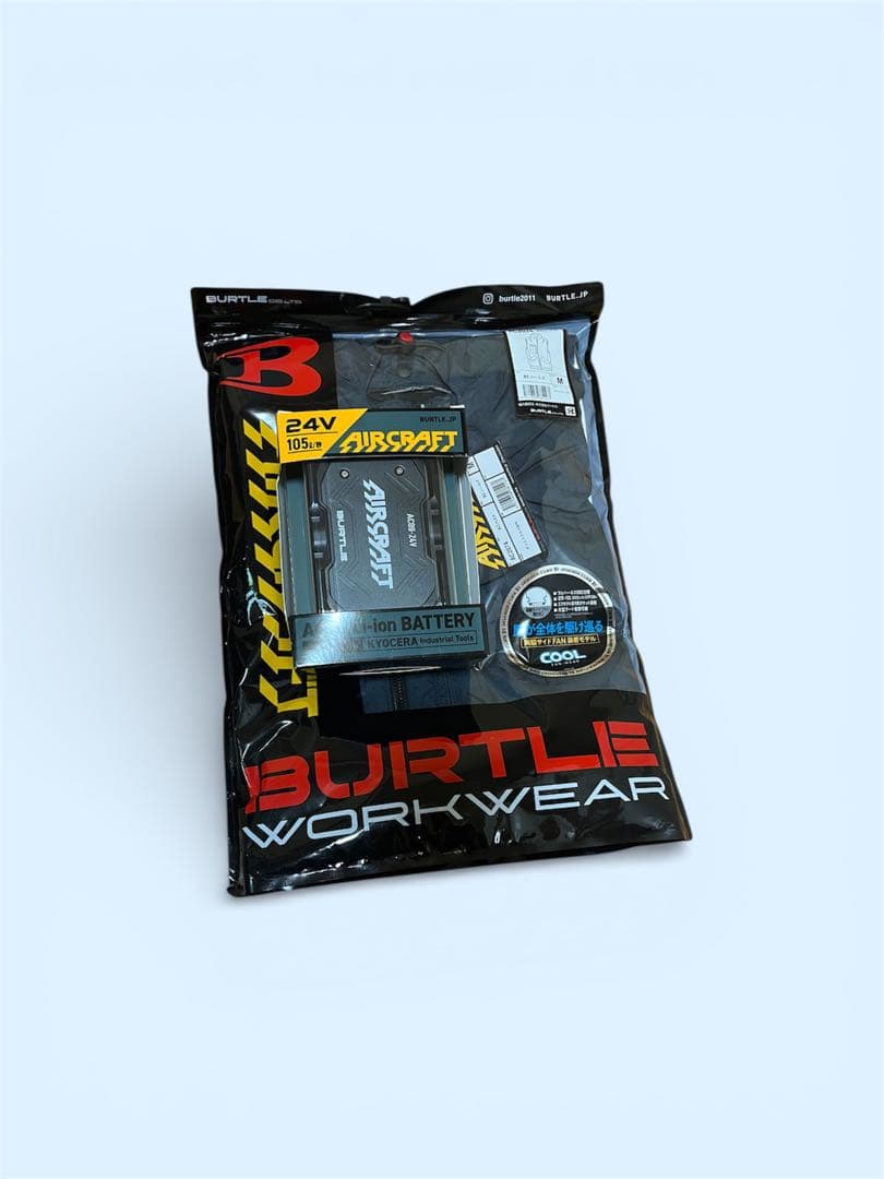 BURTLE AIRCRAFT AC09 空調服セット Mサイズ｜バートル
