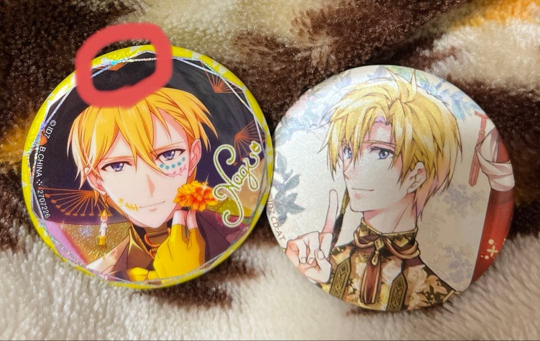 アイドリッシュセブン 六弥ナギ 缶バッジ2個セット - メルカリ