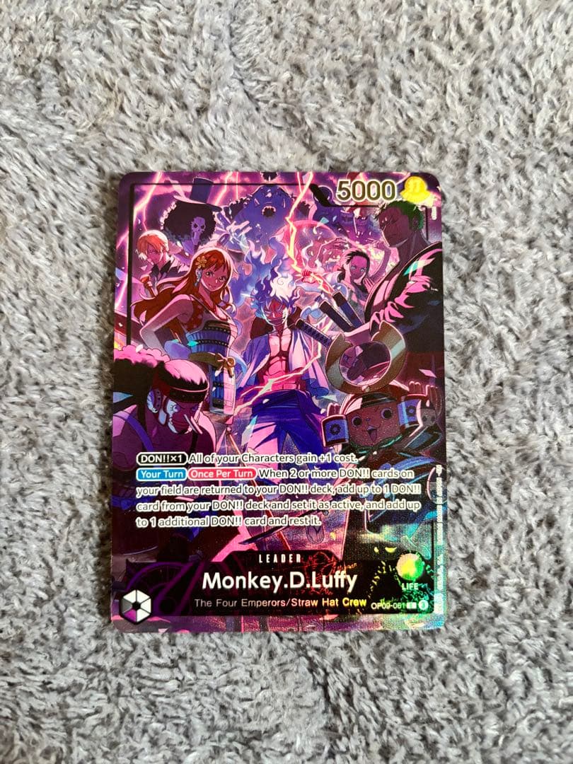 紫黒ルフィ　2ndAnniversary リーダーパラレル　英語版