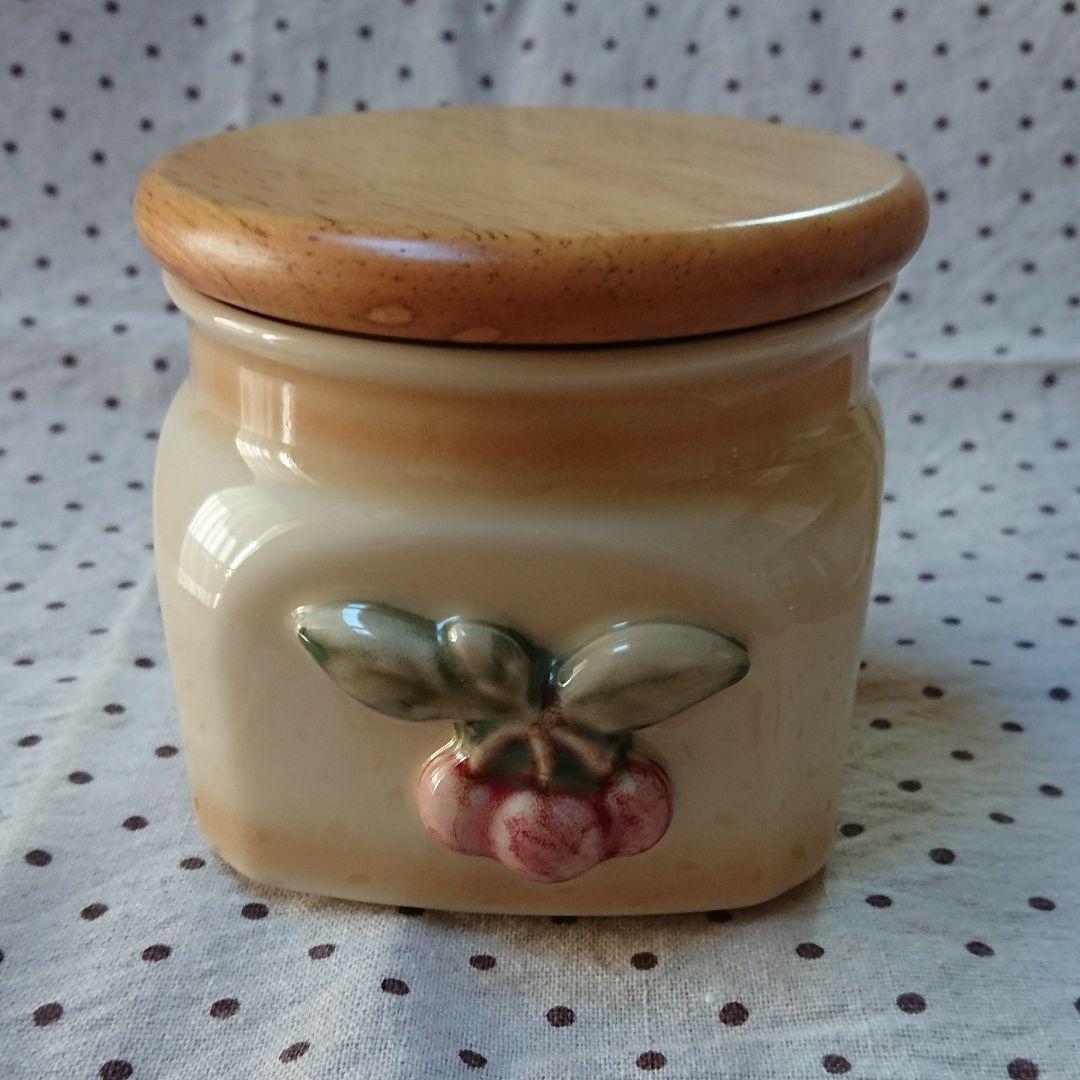 マニー アンティークチェリーキャニスター