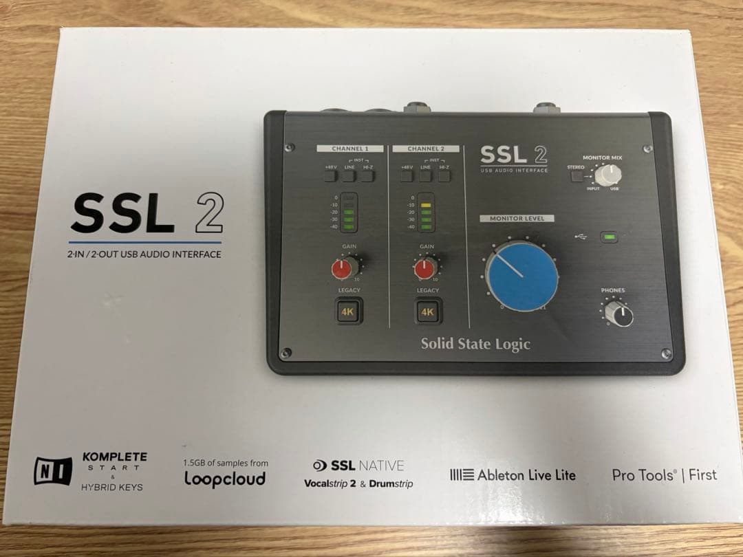 SSL2　USBオーディオインターフェイス