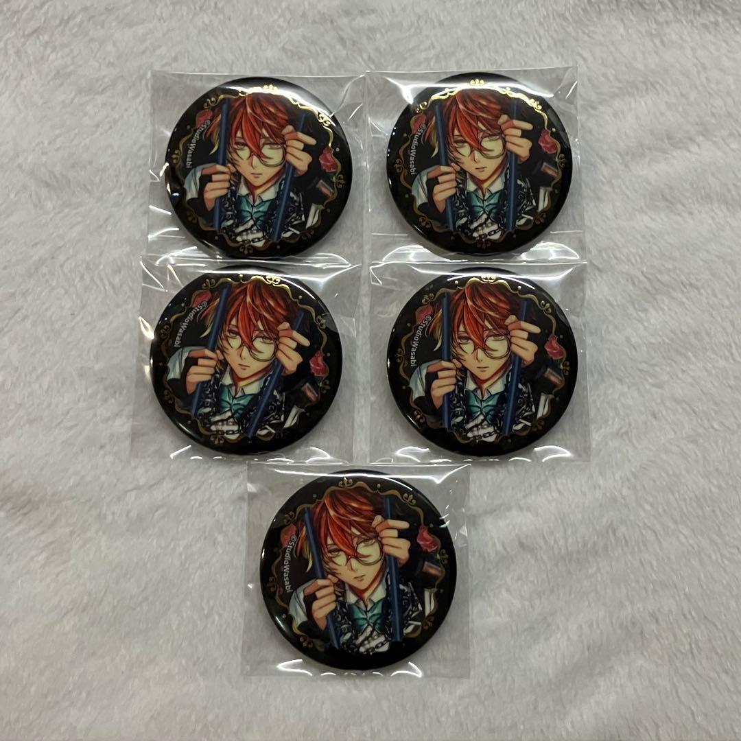 悪魔執事と黒い猫 あくねこ フェネス 缶バッジ 4周年 - メルカリ