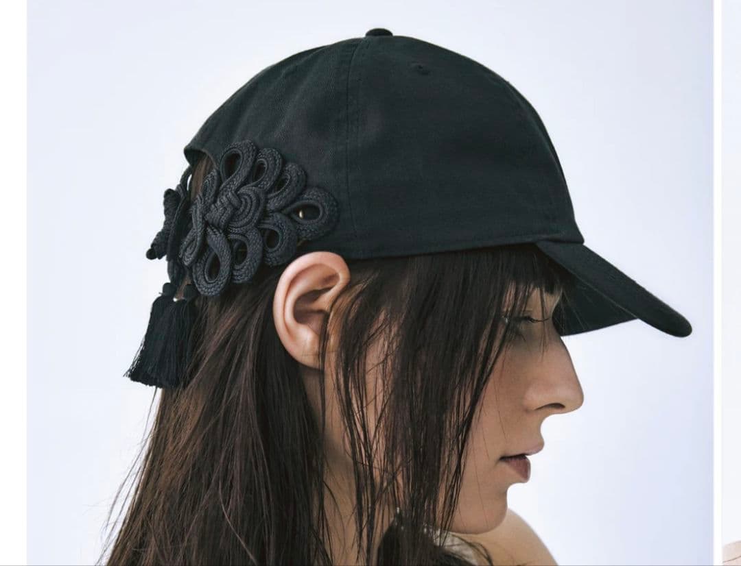 U*i様 tanakadaisuke　タナカダイスケ　チャイナキャップ　ブラック