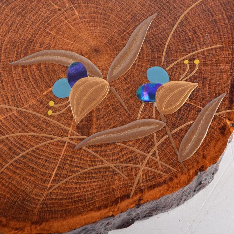 茶道具 正博作 露草蒔絵 蔦香合 共布共箱 V 8968 - メルカリ