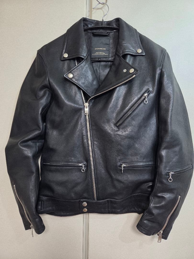 JACKROSE　ジャックローズ　ライダース ダブルライダース　ジャケット　本革 JE HORSE OIL LEATHER D RIDERS/ホースオイルレザーダブルライダース