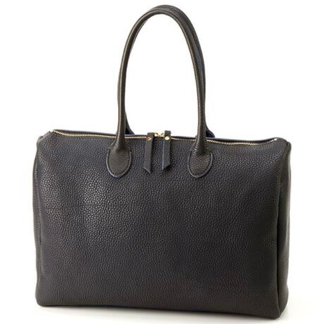 【美品】TIDEWAY DENZEL ボストン 黒　レザー