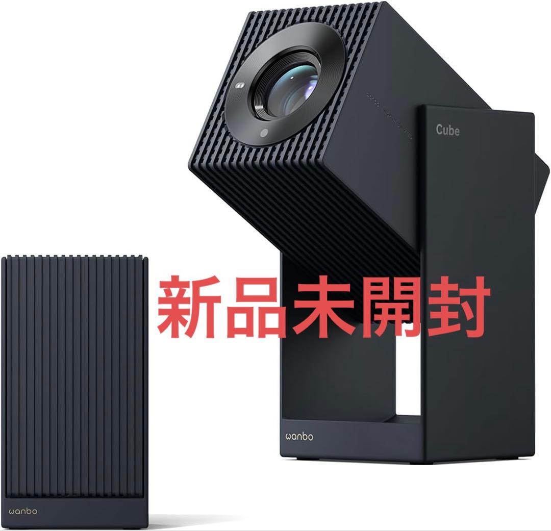 Wanbo Cube 2 Pro プロジェクター短焦点　Android TV搭載 Wanbo Cube 2 Pro プロジェクター短焦点 Android TV搭載 - メルカリ
