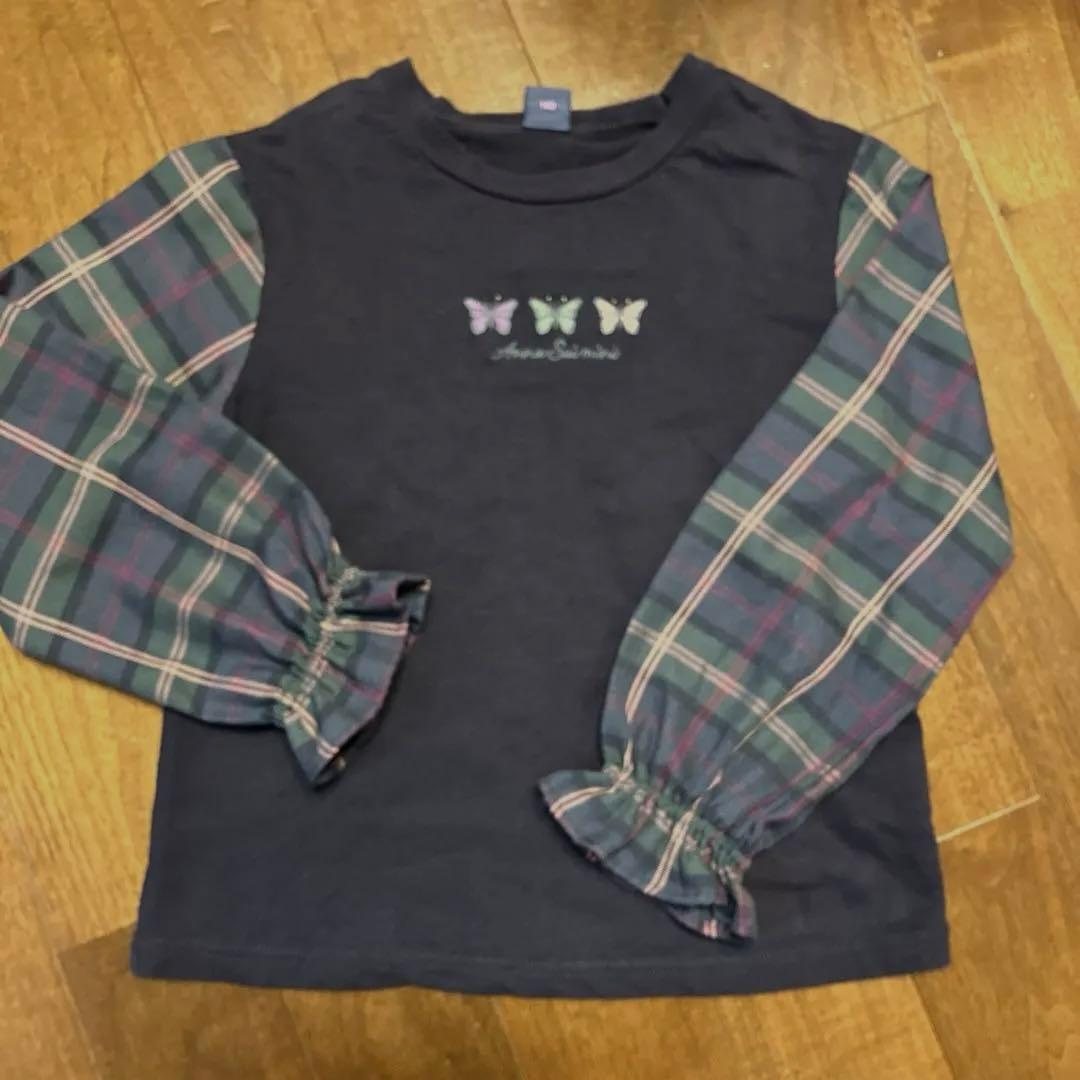 mimi様専用 アナスイミニ チェックコーデ セットアップ 140 - メルカリ