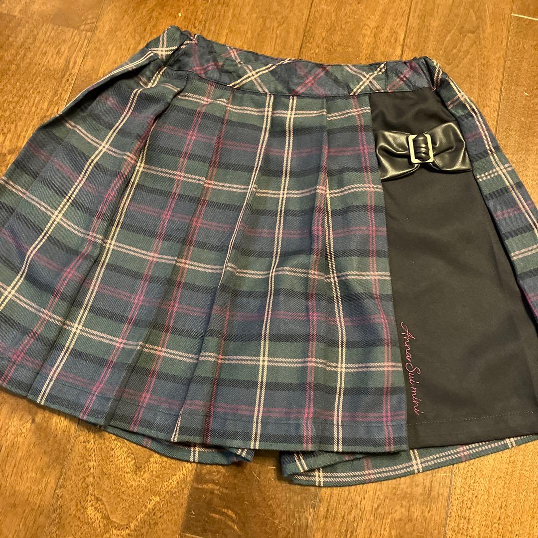 mimi様専用 アナスイミニ チェックコーデ セットアップ 140 - メルカリ